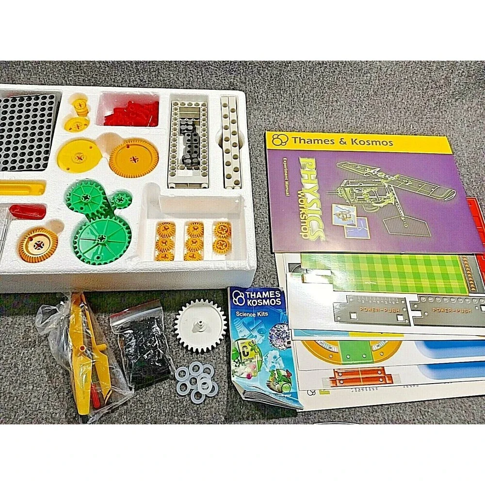 Thames & Kosmos Physics Workshop Educational Science Do It Yourself Kit INCOMPLE